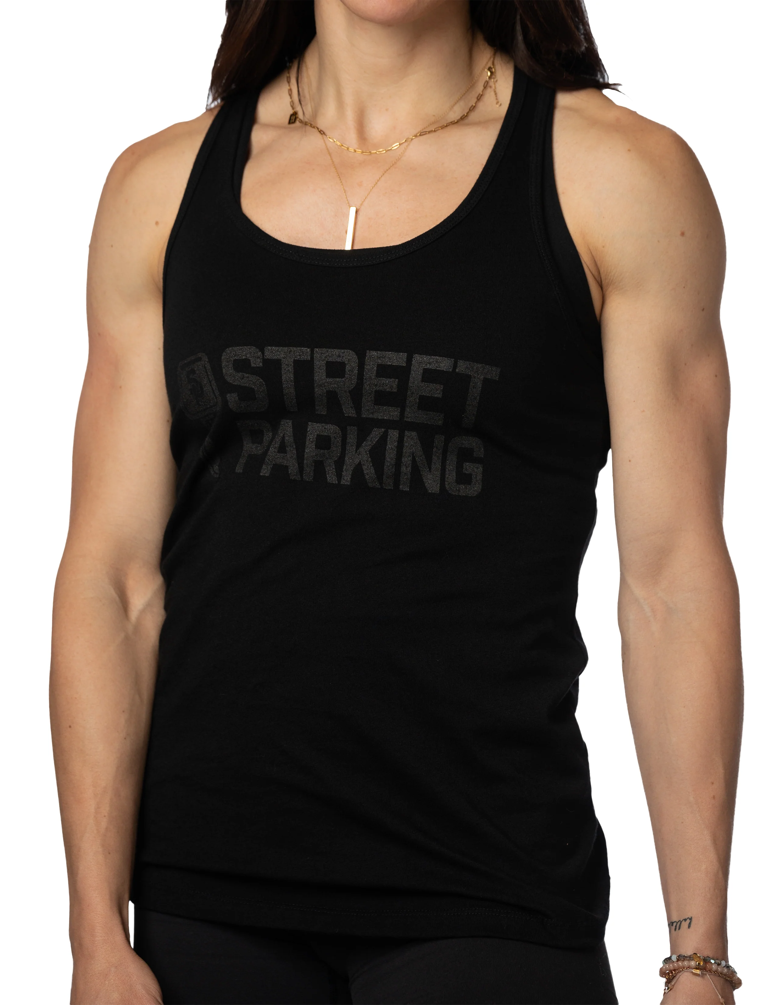 Black on Black Classic Tank - Image 2
