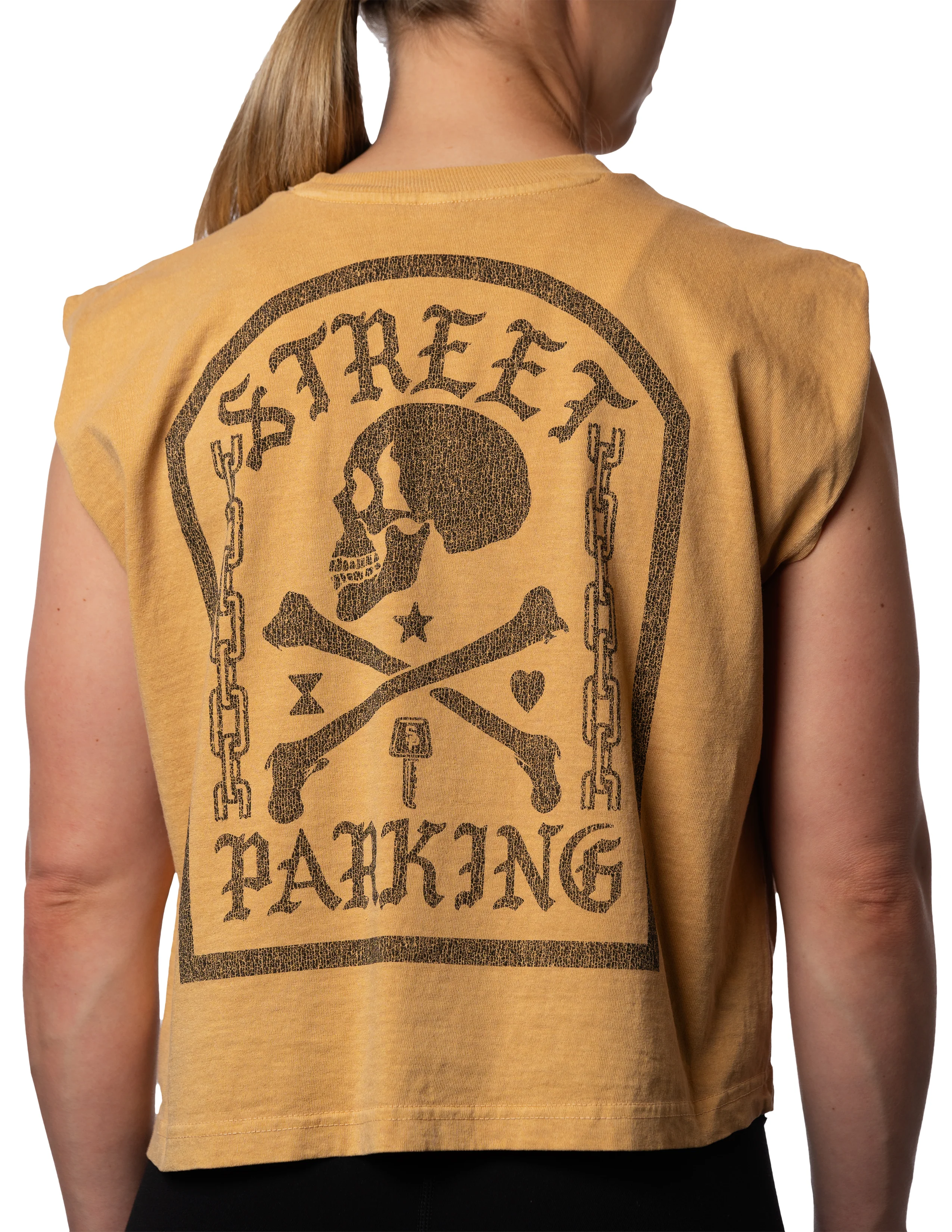 Punk Pirate Vegas Womens Muscle Tee - Image 5