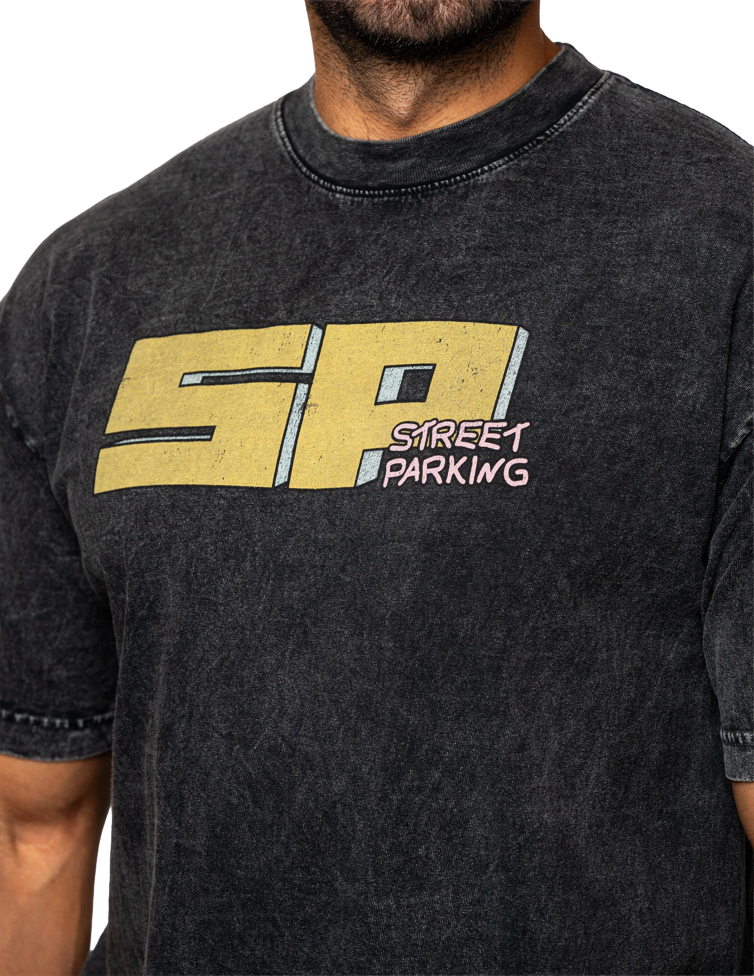Street Parking 80's Throwback Tee - Image 2